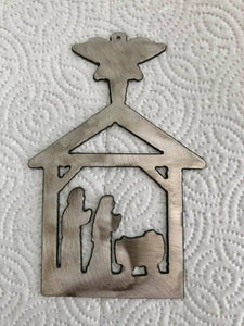 Nativity Ornament With Angel