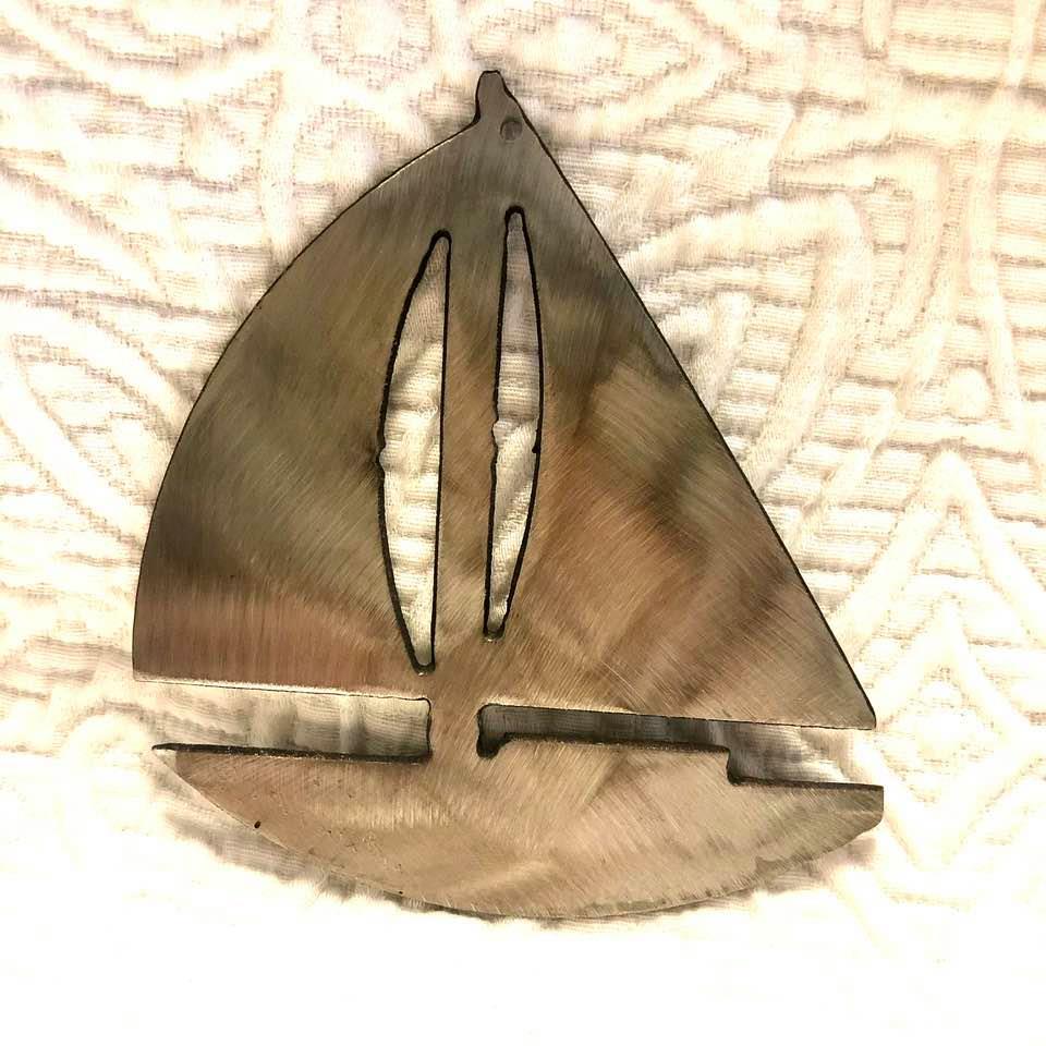 Sailboat Ornament/Collectible Stainless Steel 4
